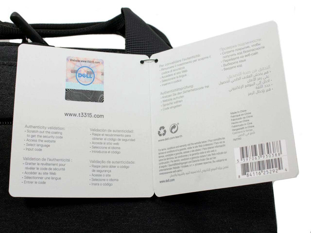 Dell Chromebook Inspiron Latitude Vostro Series 13' Heather Gray Professional Notebook Sleeve Carrying Case 7MTR0 RJ2JN 460-BCBN