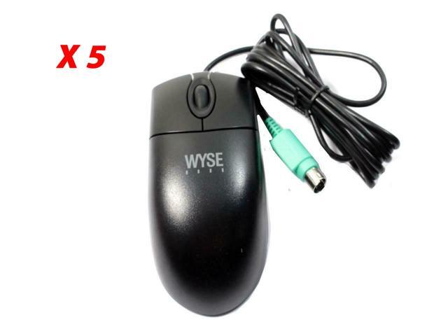 Lot Of 5 Dell WYSE MO42KOP Black PS/2 3-Buttons Scroll Optical Mouse 770510-21L 85FHW 085FHW Lot Of 5 Dell WYSE MO42KOP Black PS/2 3-Buttons Scroll Optical Mouse 770510-21L 85FHW 085FHW