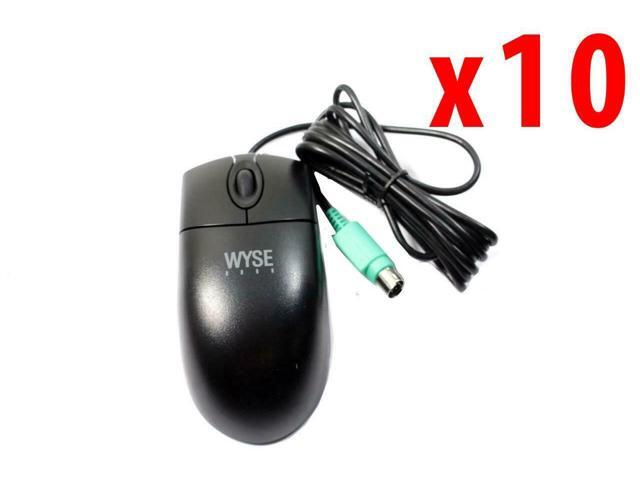 Lot Of 10 Dell WYSE MO42KOP Black PS/2 3-Buttons Scroll Optical Mouse 770510-21L 85FHW 085FHW Lot Of 10 Dell WYSE MO42KOP Black PS/2 3-Buttons Scroll Optical Mouse 770510-21L 85FHW 085FHW