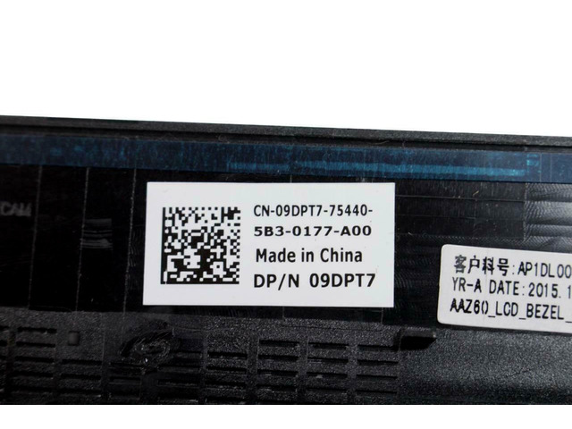 Dell OEM Latitude E7470 14' LCD Front Trim Cover Bezel LCD Trim Bezel 9DPT7