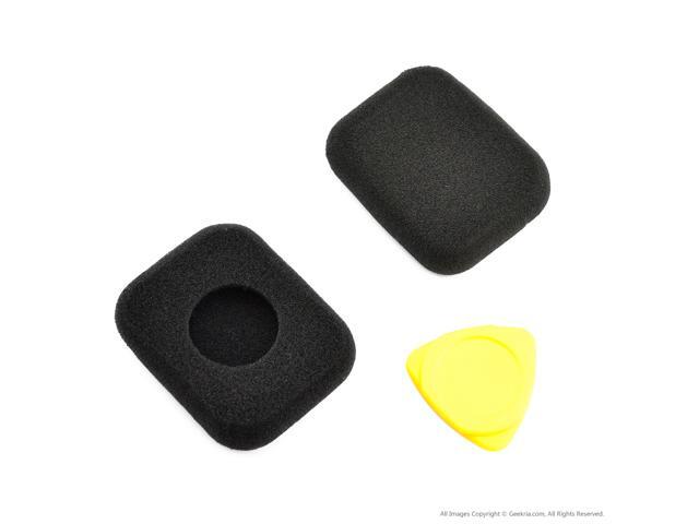 Geekria QuickFit Foam Replacement Ear Pads for Bang & Olufsen B & O FORM 2 Headphones Earpads, Headset Ear Cushion Repair Parts (Black)