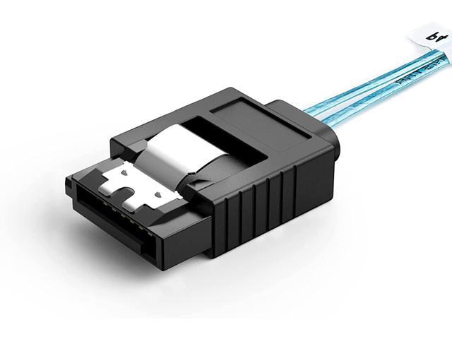 CableCreation 2-Pack 1.6FT/0.5M Internal HD Mini SAS (SFF-8643 Host) - 4X SATA (Target) Cable,SFF-8643 to 4X SATA Cable, SFF-8643 for Controller, 4...