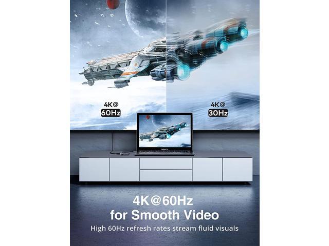 USB C Hub, 11-in-1 Docking Station with Dual 4K HDMI,Ultra-Slim, 4 USB Ports, 100W PD Charging, SD/TF Cards Reader, for...