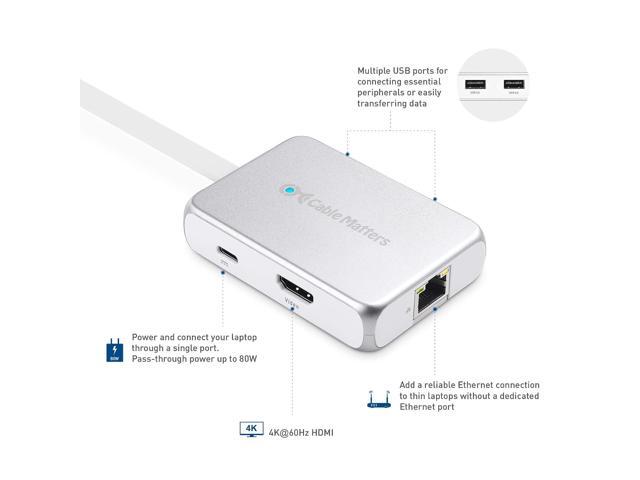 Cable Matters Pro Series USB-C Multiport Hub with HDMI 2.0
