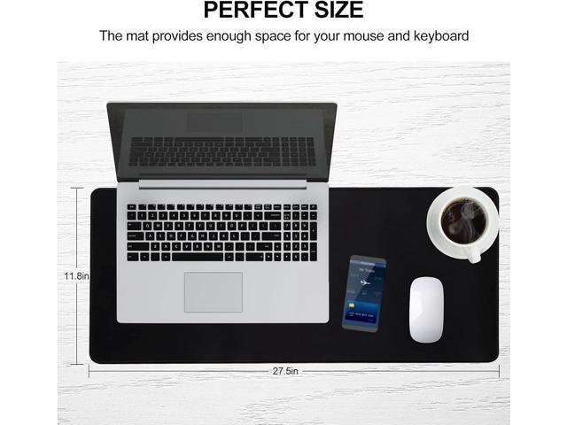Large Gaming Mouse Pad with Stitched Edges,[27.5x11.8In] Extended Mouse Pad with Non-Slip Natural Rubber Base for Gamer/Desktop/Office/Home (70x30...