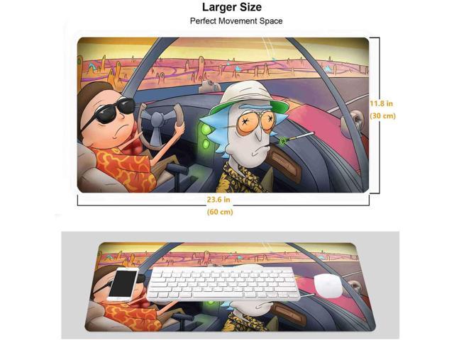 Professional Gaming Mouse Pad XL,Anime Mousepad with Anti-Skid Rubber Base & Stitched Anti-Fray Edges,Waterproof Mouse Mat,Desk Pad,Great for...