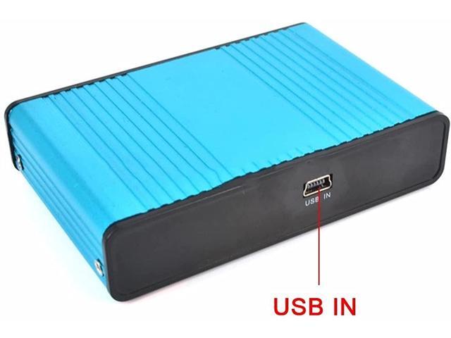 HEYUAN Live Sound Card, USB 6 Channel 5.1/7.1 Surround External Sound Card PC Laptop Desktop Tablet Audio Optical Adapter Card Recording K Song