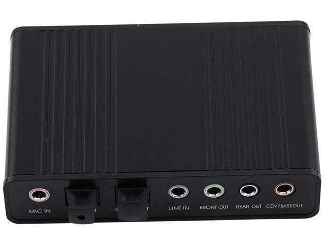 USB 5.1 Audio Sound Card Optical Digital 6 Channel for PC/Laptop