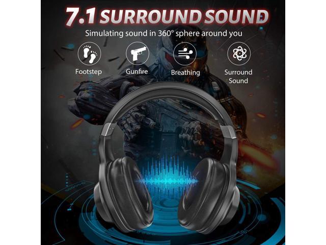 Edifier G2II Gaming Headset for PC PS4 USB Wired Gaming Headphones with 7.1 Surround Sound with Noise Canceling Microphone and RGB Light 50mm...