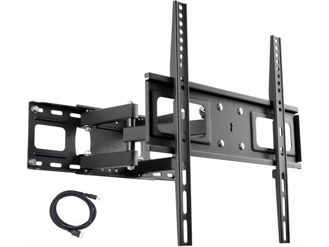 VideoSecu MW340B2 TV Wall Mount Bracket for Most 32-65 Inch LED, LCD, OLED, UHD Plasma Flat Screen TV, with Full Motion Tilt Swivel Articulating...