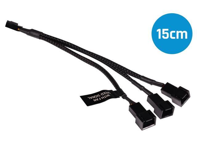 Alphacool Y-Splitter 3-Pin to 3x 3-Pin Cable - 15cm (18691)