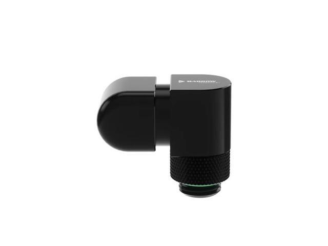 Barrow G1/4' 360° Rotary 21mm Offset Adapter Fitting - Black (TX360PX-21)