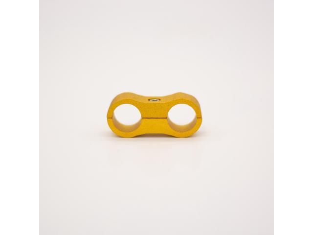ModMyMods ModClamp - 13mm (1/2') AN 6 Tubing Management Clamp - Gold (MOD-0343)