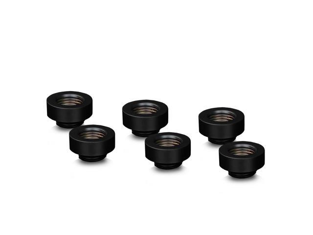 Thermal Grizzly DeltaMate 7mm Male to Female Extender Fitting - MF7 - Black - 6 Pack (TG-DM-FIT-6005)