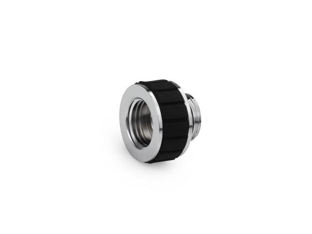 Alphacool Apex Grip 10mm G1/4 Male to Female Extension Fitting - Chrome (14896)