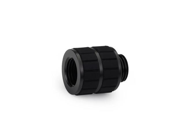 Alphacool Apex Grip 20mm G1/4 Male to Female Extension Fitting - Black (14812)
