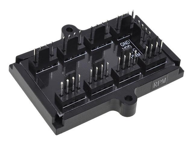 Phobya Splitter PCB, 4-Pin (PWM) to 8x 4-Pin (PWM)