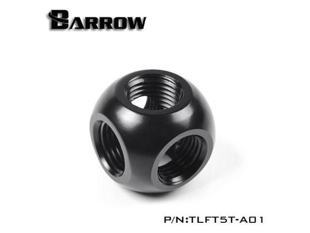 Barrow G1/4' 5-way Ball Fitting, Black