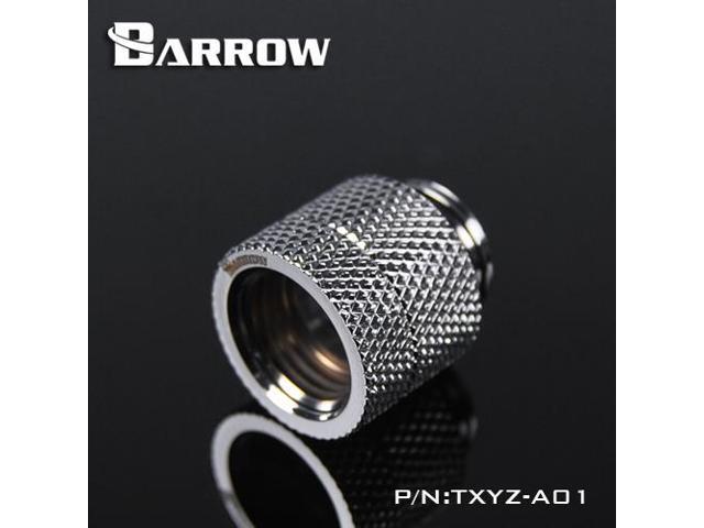 Barrow G1/4' Male to Female Anti-Twist Rotary Adaptor Fitting - Silver (TXYZ-A01-Silver)