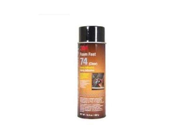 3M 74CA Epoxy Adhesive, Foam Fast 74CA Series, Clear, 19 oz, Dual-Cartridge