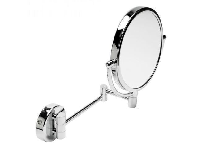 Photos - Light Bulb Alfi brand ABM8WR Wall Mount Round 8' Frameless 5x Magnify Cosmetic Mirror 