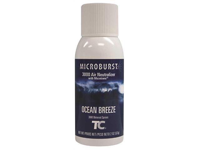 Microburst 3000 Refill, Ocean Breeze, 2 oz Aerosol, 12/Carton 4012581