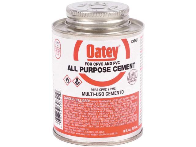 OATEY 30821 Cement,Low VOC,8 oz.,White