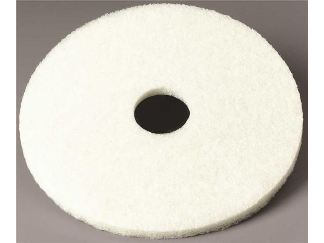 3M Corporation MCO 08488 4100 Low-Spd Flr Polish Pad 24In white 5