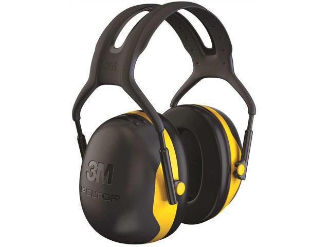 Photos - Light Bulb 3M X-Series Over-The-Head Earmuff With Headband X2A/37271, Black/Yell (Aad)