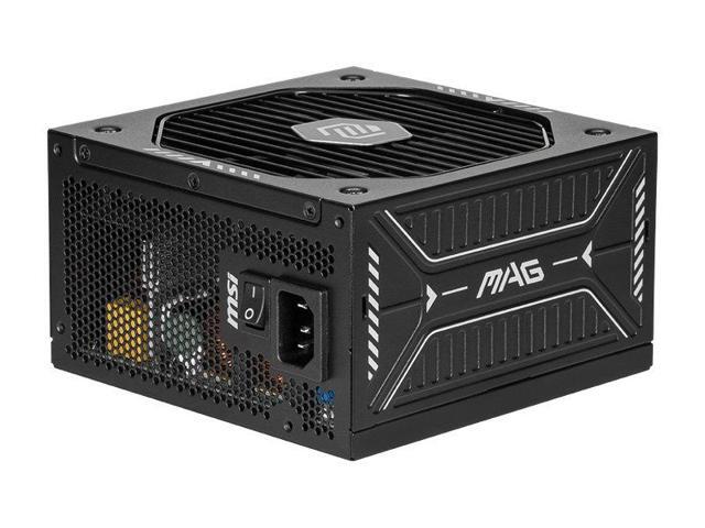 MSI - MAG A650GLS PCIE5 650W ATX 3.1 & PCIe 5.1 Ready Fully modular 80 Plus Gold Energy Efficiency Gaming Power Supply - Black - image 4