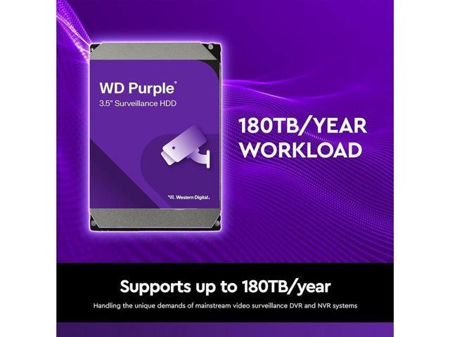 WD - Purple 4TB Surveillance Internal Hard Drive - image 3