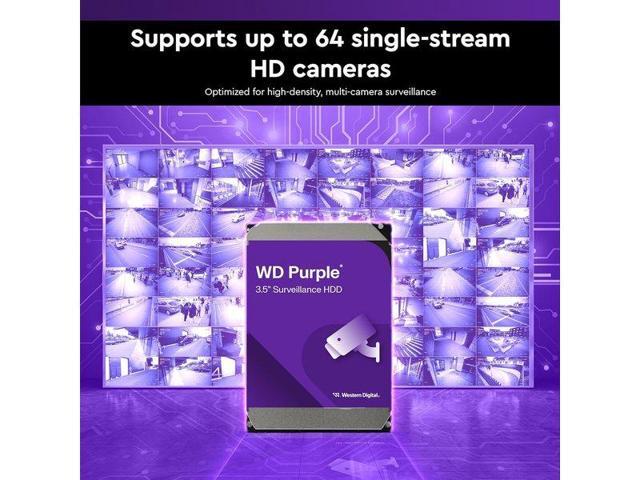 WD - Purple 4TB Surveillance Internal Hard Drive - image 5