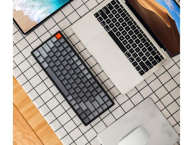 Keychron K2 Wireless Mechanical Keyboard, 75% Layout 84 Key Bluetooth/USB-C Wired Compact RGB Backlit Anti Ghosting/N-Key Rollover, Gateron G Pro...