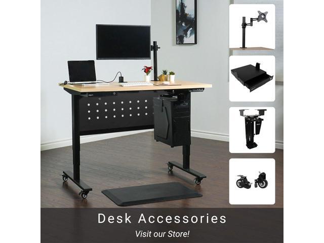 Progressive Desk Standing Desk Wheels, Set of 4 Lockable casters for Height Adjustable Electric Desk