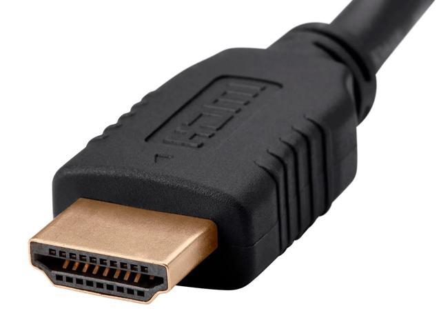 Monoprice HDMI Cable - 10 Feet - Black 4K@60Hz, HDR, 18Gbps, YUV 4:4:4, 28AWG, Compatible with UHD TV and More - Select Series