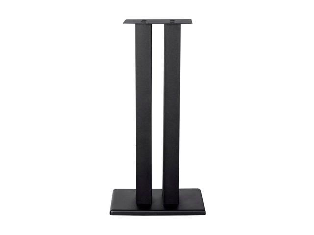 Monoprice Monolith 32 Inch Speaker Stand (Each) - Black Supports 100 lbs, Adjustable Spikes, Compatible With Bose, Polk, Sony, Yamaha, Pioneer...