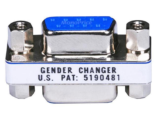 Monoprice DB9 Female/Female Mini Gender Changer