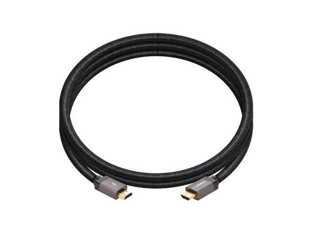 Monoprice 8K Braided HDMI 2.1 Cable - 3 Feet - Black Certified Ultra High Speed, 8k@60Hz, 48Gbps, Compatible With Sony PS5 / PS 5 Digital Edition...