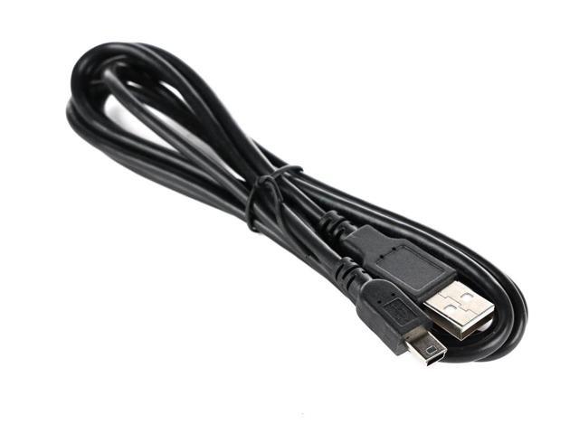 Monoprice USB A to Mini-B 2.0 Cable - 6 Feet - Black 5-Pin 8/28AWG