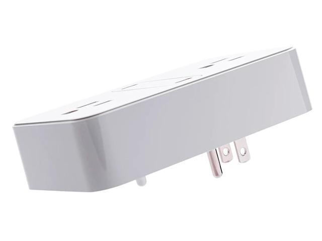 Monoprice 2-Outlet Wall Tap Power Strip with USB-C PD 50W + 20W Power Delivery, Wall Mountable, For Laptops and Mobile Phones - Workstream Collection