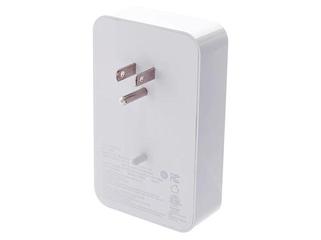 Monoprice 2-Outlet Wall Tap Power Strip with USB-C PD 50W + 20W Power Delivery, Wall Mountable, For Laptops and Mobile Phones - Workstream Collection