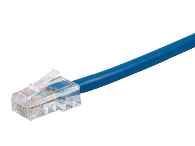 Monoprice Cat6 Ethernet Patch Cable - 25 Feet - Blue Network Internet Cord - RJ45, Stranded, 550Mhz, UTP, Pure Bare Copper Wire, 24AWG - Zeroboot...
