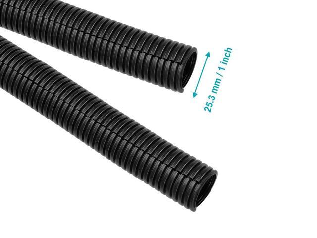 Monoprice Wire Flexible Tubing - 1 Inch x 10 Feet Ideal For home or Office Electrical Equipment