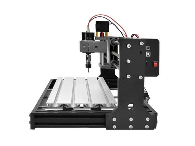 Monoprice Benchtop CNC Router Kit, 3 Axis Engraving and Milling, Engrave or Mill Raw Materials Such As Soft Metals, Wood, Plastic, Acrylic, PVC and...
