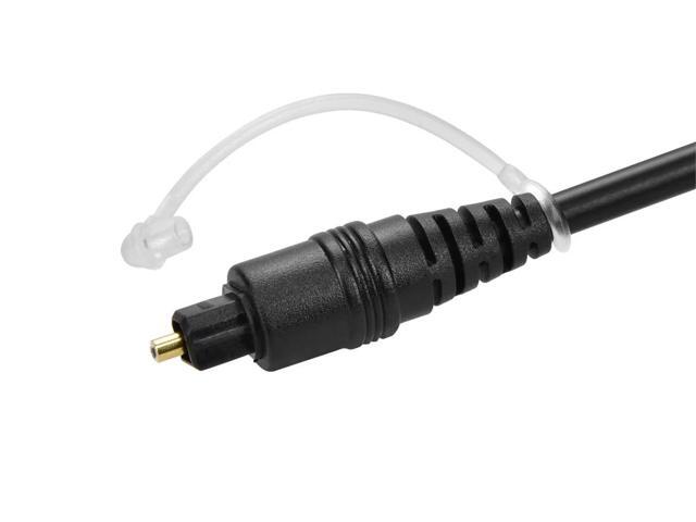 Monoprice S/PDIF (Toslink) Digital Optical Audio Cable - 25 Feet Gold Plated Ferrule,Molded Strain Relief
