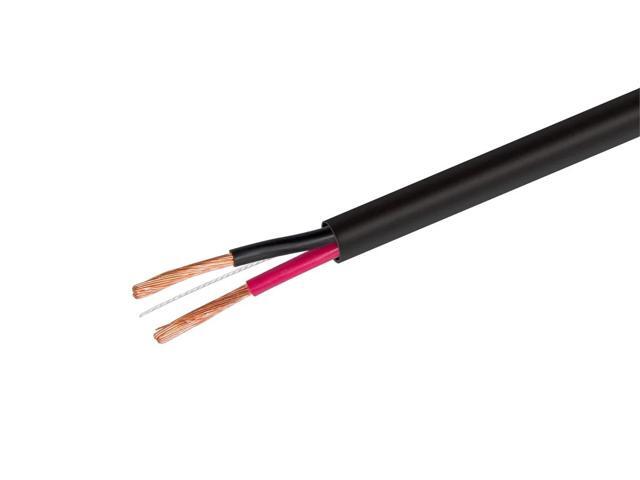 Monoprice Nimbus Series 12 Gauge AWG 2 Conductor CMP-Rated Speaker Wire / Cable - 1000ft UL Plenum Rated, 100% Pure Bare Copper With Color Coded...