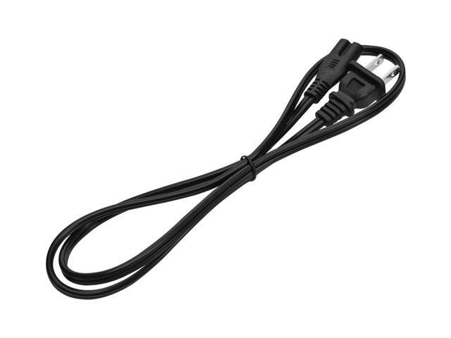 Monoprice AC Power Cord Cable - 3 Feet Without Polarized 18AWG, 10A (NEMA 1-15P to IEC-320-C7)