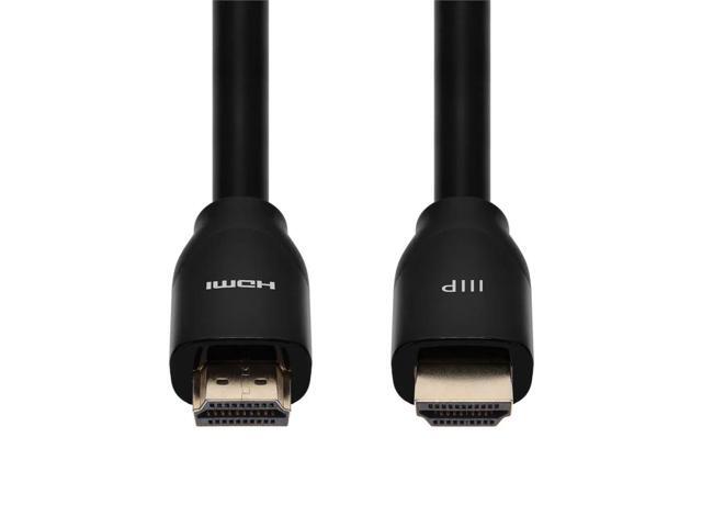 Monoprice Certified Premium High Speed HDMI Cable, 4K @ 60Hz, HDR, 18Gbps, 28AWG, YUV 4:4:4, 6ft, Black