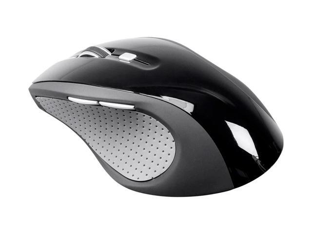 Monoprice Select Wireless Ergonomic Mouse - Black - Ideal For Work, Home, Office, Computers - Workstream Collection
