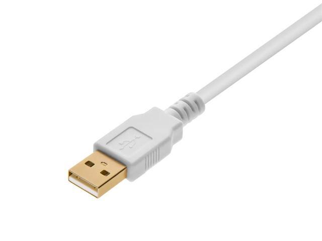 Monoprice USB 2.0 Extension Cable - 3 Feet - White USB Type-A Male to USB Type-A Female